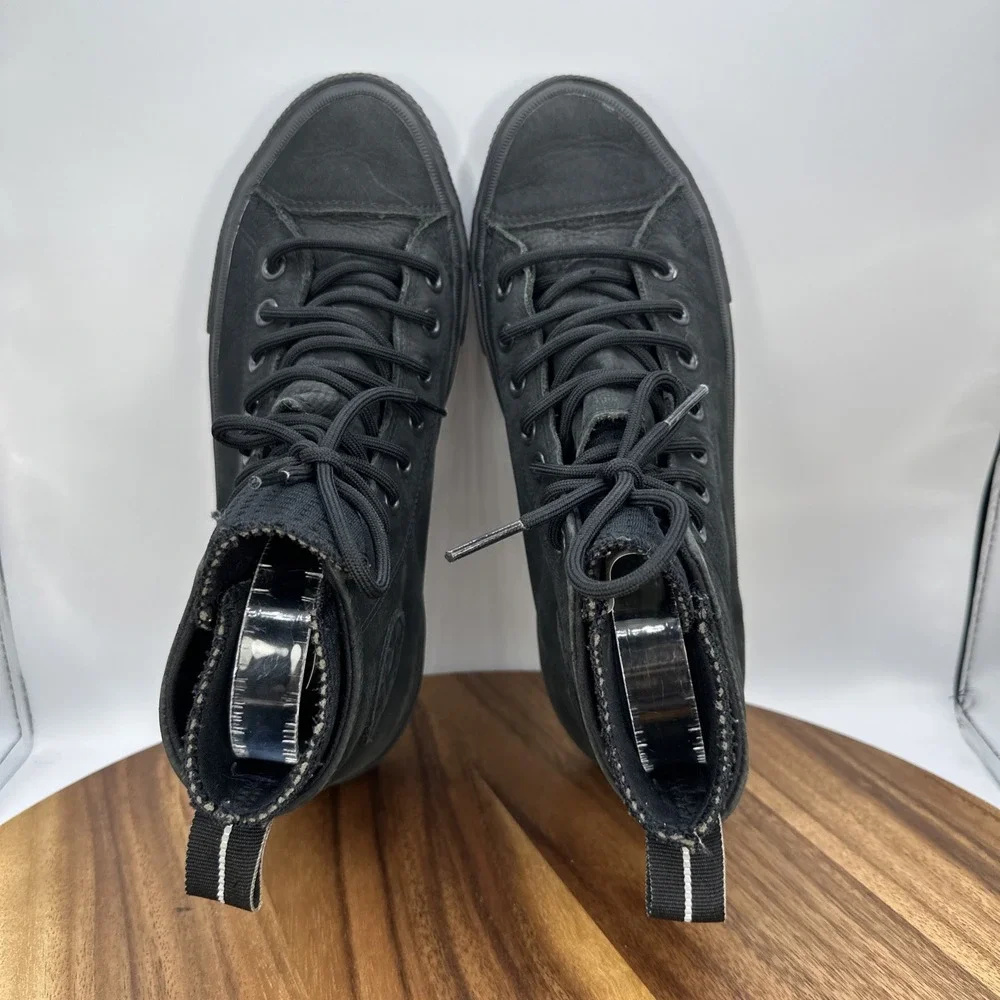 Converse Chuck Taylor‎ All Star Waterproof Hi Shoes Triple Black Women's 9.5